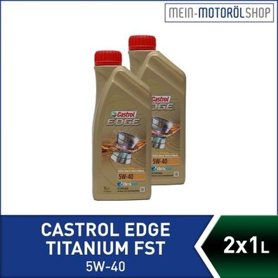 Castrol Edge Fluid Titanium 5W-40 2x1 Liter
