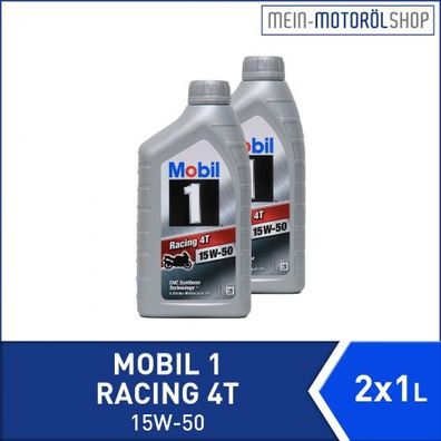 Mobil 1 Racing 4T 15W-50 2x1 Liter