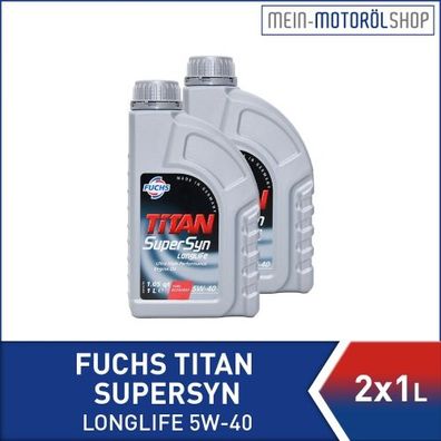 Fuchs Titan Supersyn Longlife 5W-40 2x1 Liter