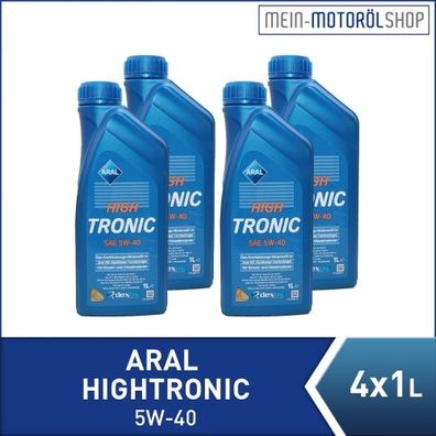 Aral HighTronic 5W-40 4x1 Liter