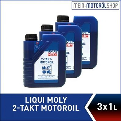 Liqui Moly 2-Takt-Motoroil 3x1 Liter