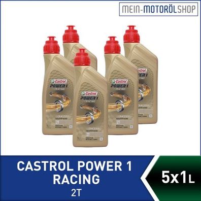 Castrol Power 1 Racing 2T 5x1 Liter