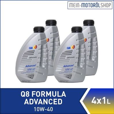 Q8 Formula Advanced 10W-40 4x1 Liter