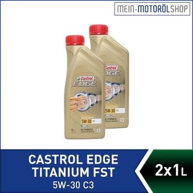 Castrol Edge Fluid Titanium 5W-30 C3 2x1 Liter