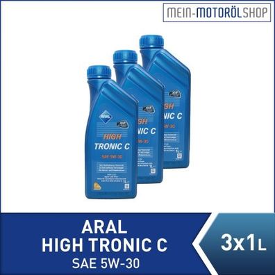 Aral HighTronic C 5W-30 3x1 Liter