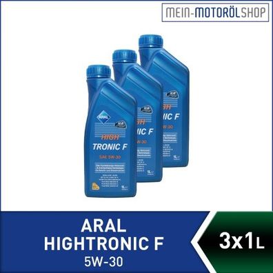 Aral HighTronic F 5W-30 3x1 Liter