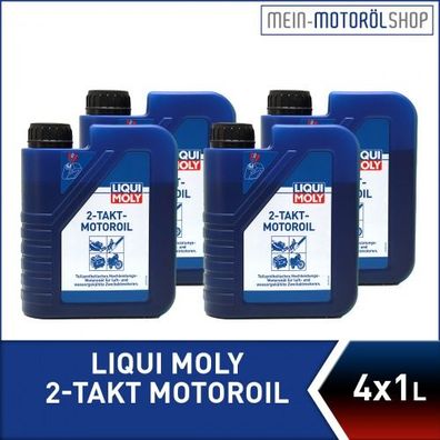 Liqui Moly 2-Takt-Motoroil 4x1 Liter