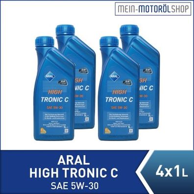 Aral HighTronic C 5W-30 4x1 Liter