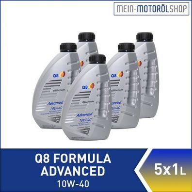 Q8 Formula Advanced 10W-40 5x1 Liter