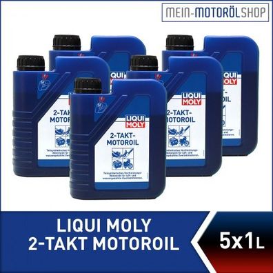 Liqui Moly 2-Takt-Motoroil 5x1 Liter