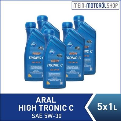 Aral HighTronic C 5W-30 5x1 Liter