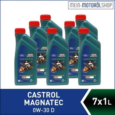 Castrol Magnatec 0W-30 D 7x1 Liter