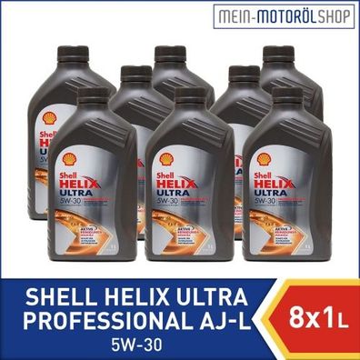 Shell Helix Ultra Professional AJ-L 5W-30 8x1 Liter