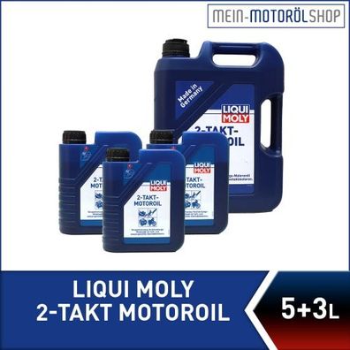 Liqui Moly 2-Takt-Motoroil 5 + 3 Liter