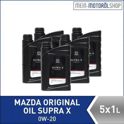 Mazda Original Oil SUPRA X 0W-20 5x1 Liter