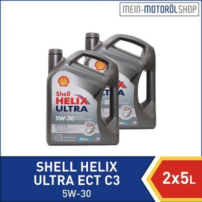 Shell Helix Ultra ECT C3 5W-30 2x5 Liter