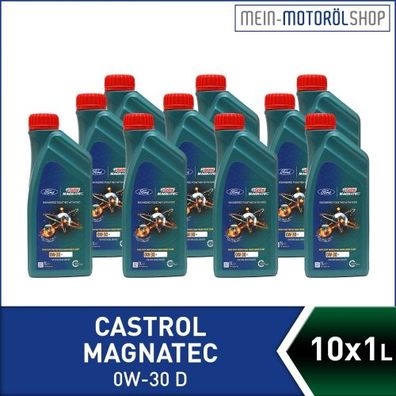 Castrol Magnatec 0W-30 D 10x1 Liter