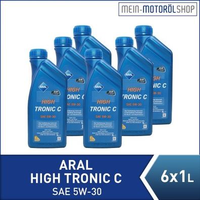 Aral HighTronic C 5W-30 6x1 Liter