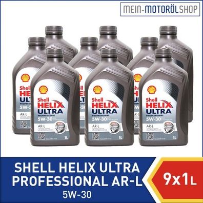Shell Helix Ultra Professional AR-L 5W-30 9x1 Liter