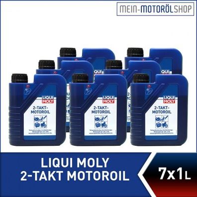 Liqui Moly 2-Takt-Motoroil 7x1 Liter