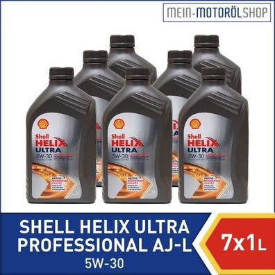 Shell Helix Ultra Professional AJ-L 5W-30 7x1 Liter