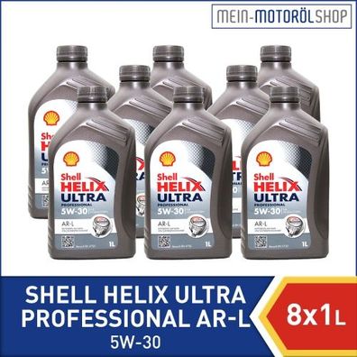 Shell Helix Ultra Professional AR-L 5W-30 8x1 Liter