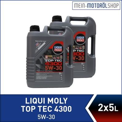 Liqui Moly Top Tec 4300 5W-30 2x5 Liter