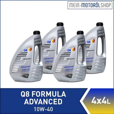 Q8 Formula Advanced 10W-40 4x4 Liter