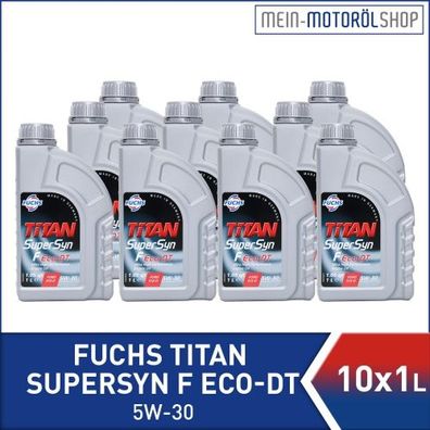 Fuchs Titan Supersyn F ECO-DT 5W-30 10x1 Liter