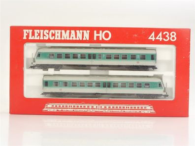 E369 Fleischmann H0 4438 Dieseltriebwagenzug 2-tlg. BR 614 DB / NEM