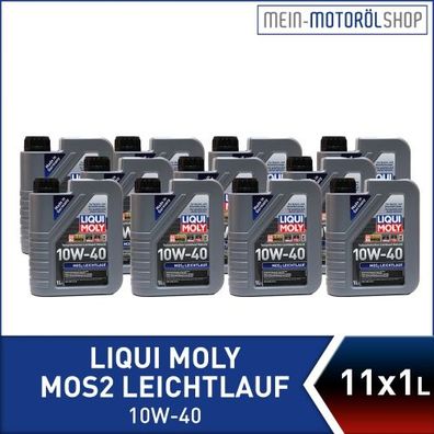 Liqui Moly MoS2 Leichtlauf 10W-40 11x1 Liter