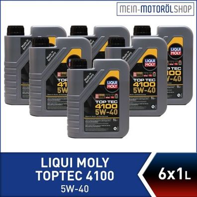 Liqui Moly Top Tec 4100 5W-40 6x1 Liter