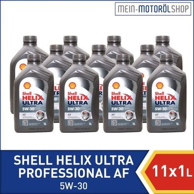 Shell Helix Ultra Professional AF 5W-30 11x1 Liter