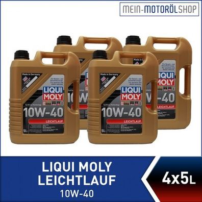 Liqui Moly Leichtlauf 10W-40 4x5 Liter