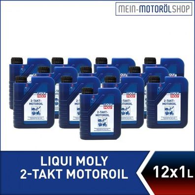 Liqui Moly 2-Takt-Motoroil 12x1 Liter