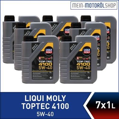 Liqui Moly Top Tec 4100 5W-40 7x1 Liter