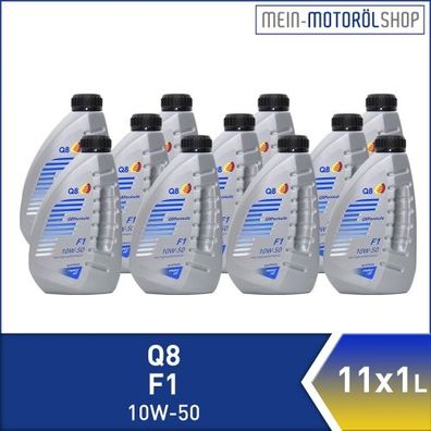 Q8 F1 10W-50 11x1 Liter