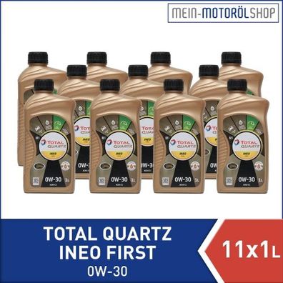 Total Quartz Ineo First 0W-30 11x1 Liter