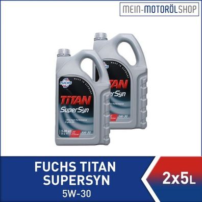 Fuchs Titan Supersyn 5W-30 2x5 Liter