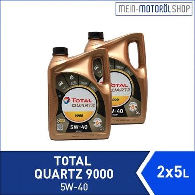 Total Quartz 9000 5W-40 2x5 Liter