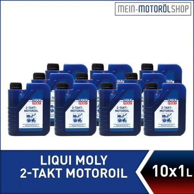 Liqui Moly 2-Takt-Motoroil 10x1 Liter