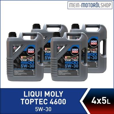 Liqui Moly Top Tec 4600 5W-30 4x5 Liter