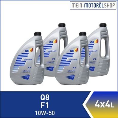 Q8 F1 10W-50 4x4 Liter