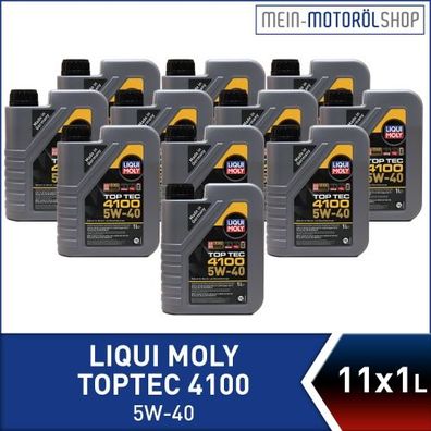 Liqui Moly Top Tec 4100 5W-40 11x1 Liter