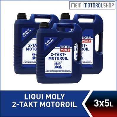 Liqui Moly 2-Takt-Motoroil 3x5 Liter