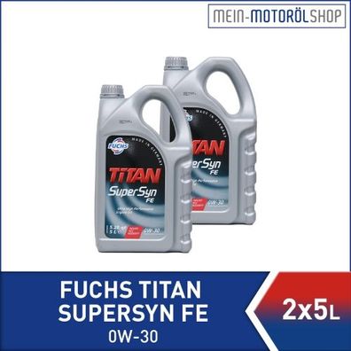 Fuchs Titan Supersyn FE 0W-30 2x5 Liter