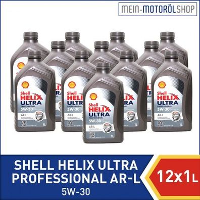 Shell Helix Ultra Professional AR-L 5W-30 12x1 Liter