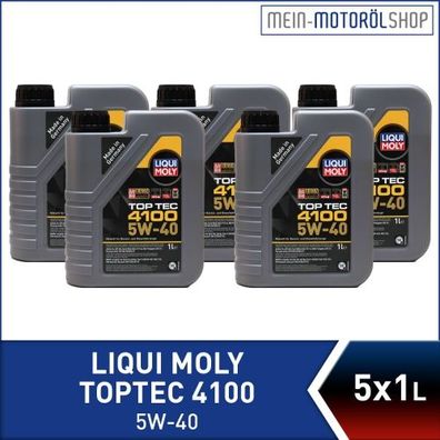 Liqui Moly Top Tec 4100 5W-40 5x1 Liter