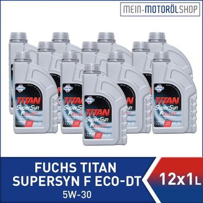 Fuchs Titan Supersyn F ECO-DT 5W-30 12x1 Liter