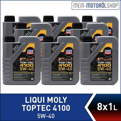 Liqui Moly Top Tec 4100 5W-40 8x1 Liter
